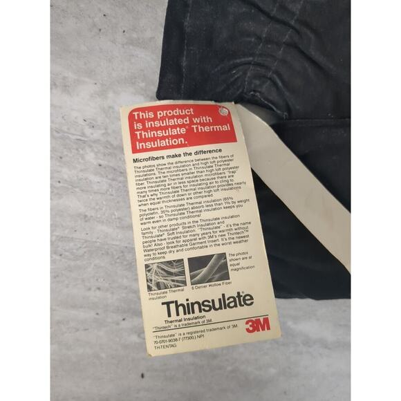 Thinsulate‎ Thermal Insulation 3M Genuine Leather Work Gloves Large - Picture 3 of 4